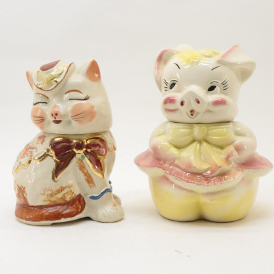 10 Pottery Cookie Jars incl McCoy