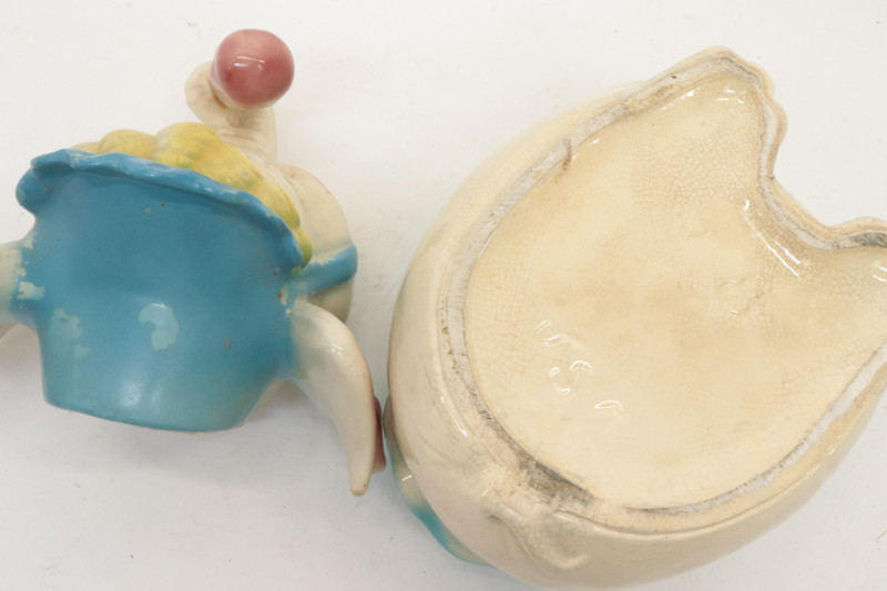 7 Pottery Cookie Jars incl Roseville