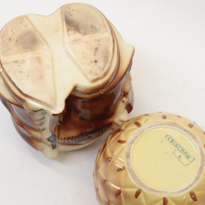 7 Pottery Cookie Jars incl Roseville