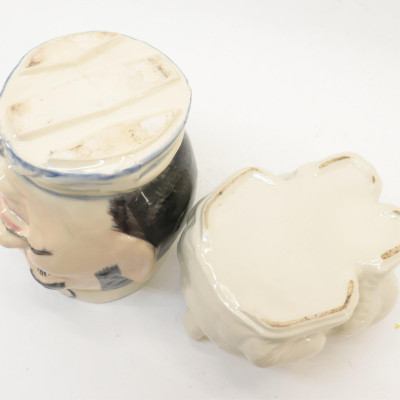 7 Pottery Cookie Jars incl Roseville