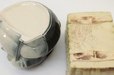 6 Pottery Cookie Jarsincl Roseville