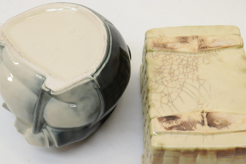6 Pottery Cookie Jarsincl Roseville
