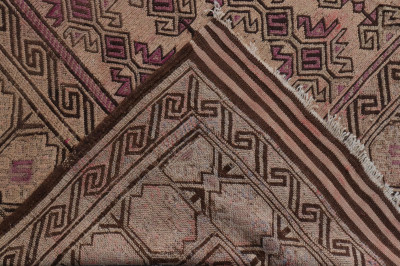 Caucasian Woven Wool Kilim Rug