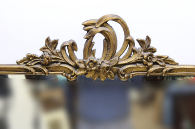 Rococo Style Giltwood Mirror EMid 20th C