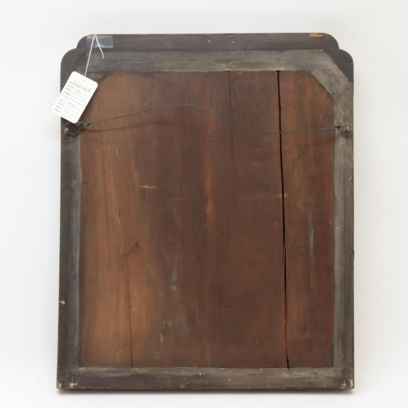 Georgian Mahogany Beveled Mirror