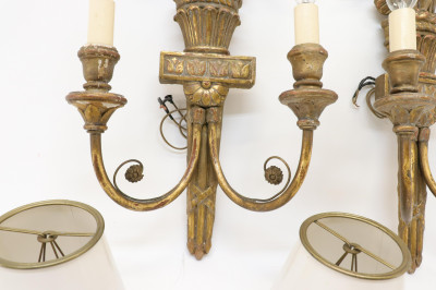 Federal Style Eagle Sconces