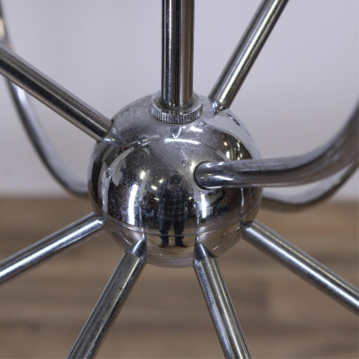 Lightolier 9 Light Mid Century Modern Chandelier