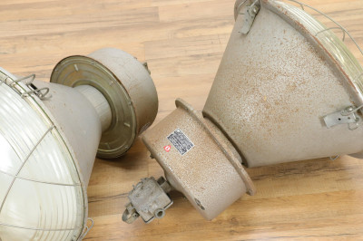 Pair of Zakeady Metalone Industrial Pendant Light