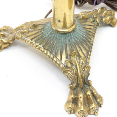 2 Brass Hinks and Sons Table Lamps others