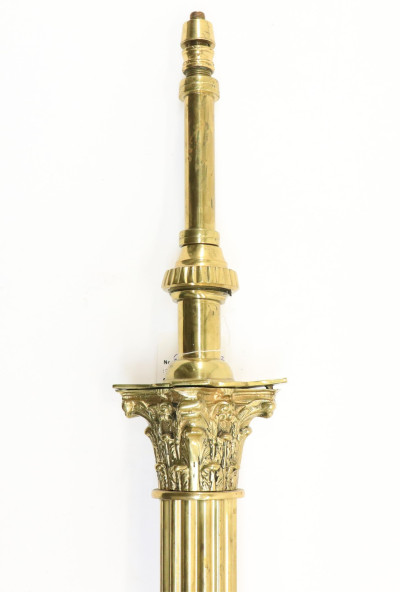 3 Brass Lamps likely English