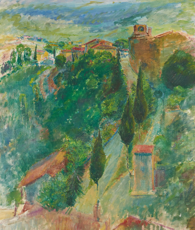 Clara Klinghoffer - Landscape in the Tuscan Hills