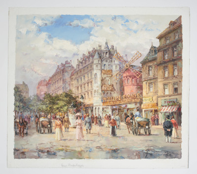Horst Miesler - Paris, Moulin Rouge
