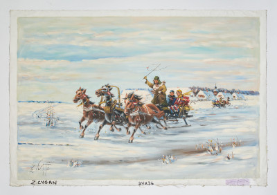 Z. Cygan - Untitled (Sleigh ride)