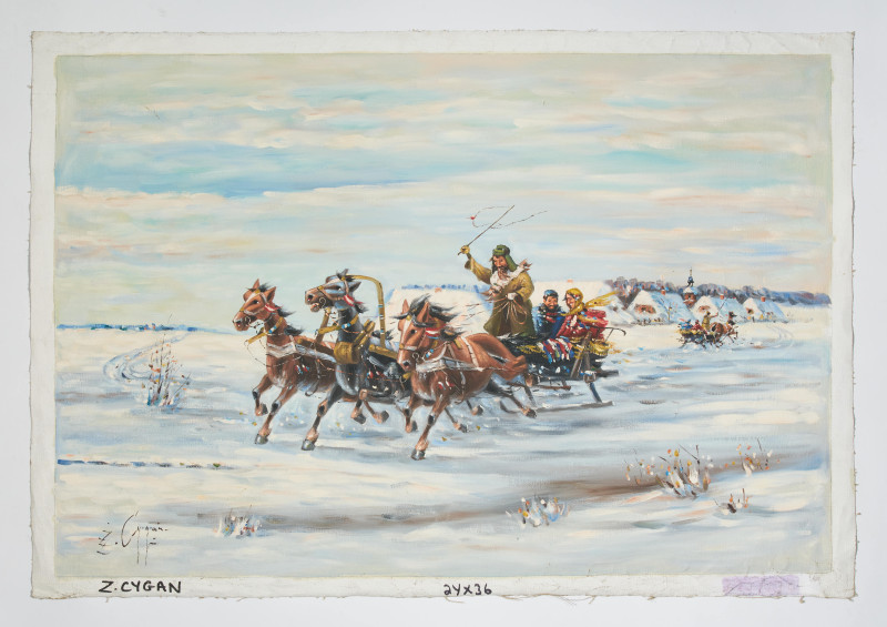Z. Cygan - Untitled (Sleigh ride)