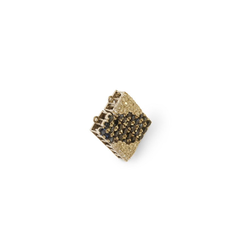 Sapphire Diamond Clasp