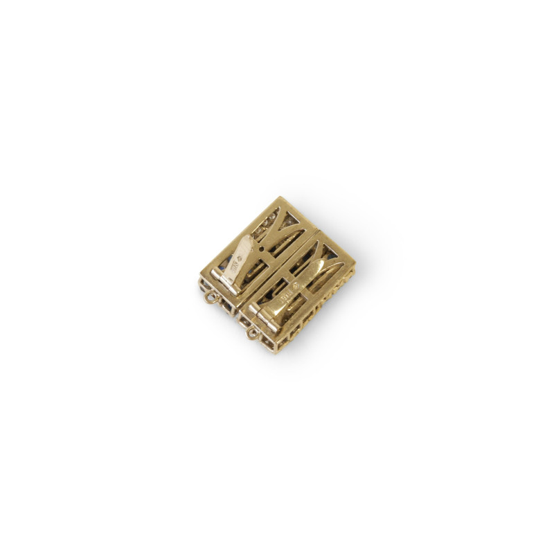 Sapphire Diamond Clasp