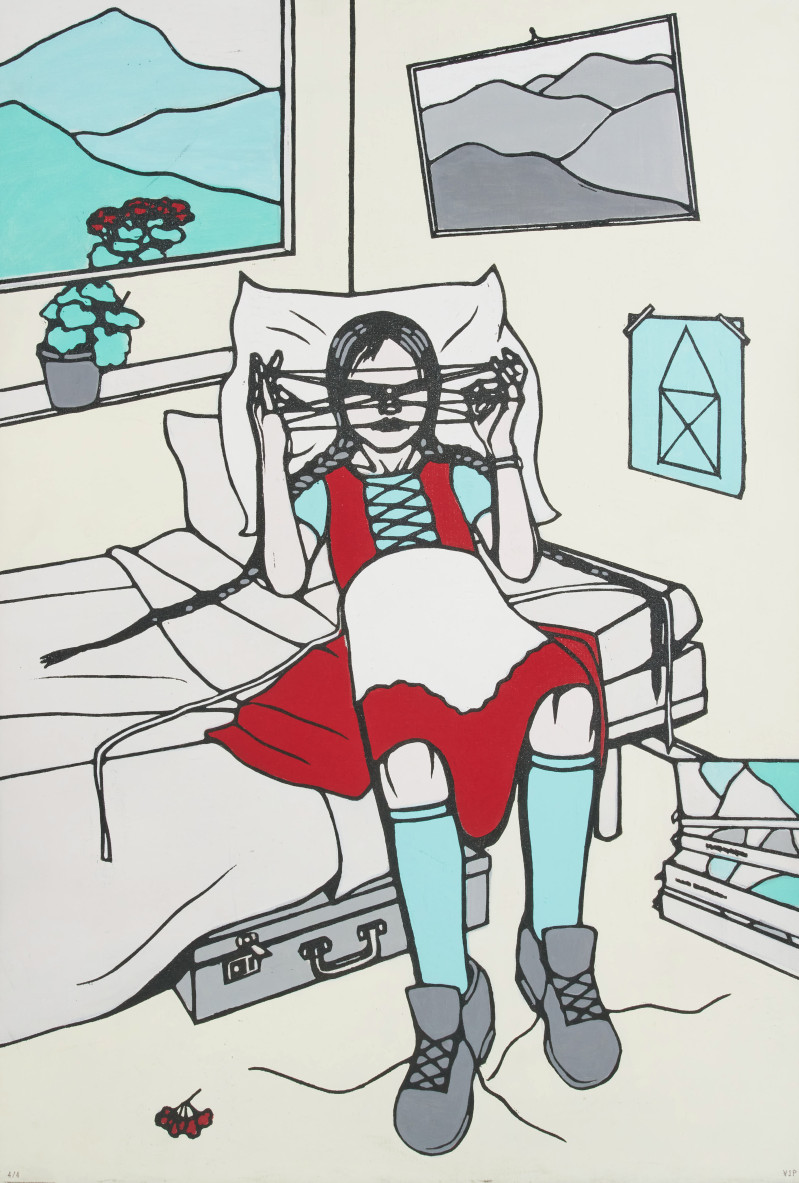 Vanessa Jane Pfaff - Untitled (Cats Cradle)