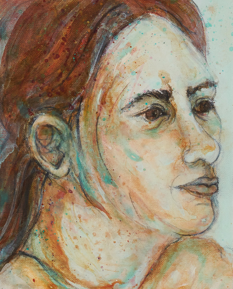 Audrey Code - Untitled (Portrait of a lady)