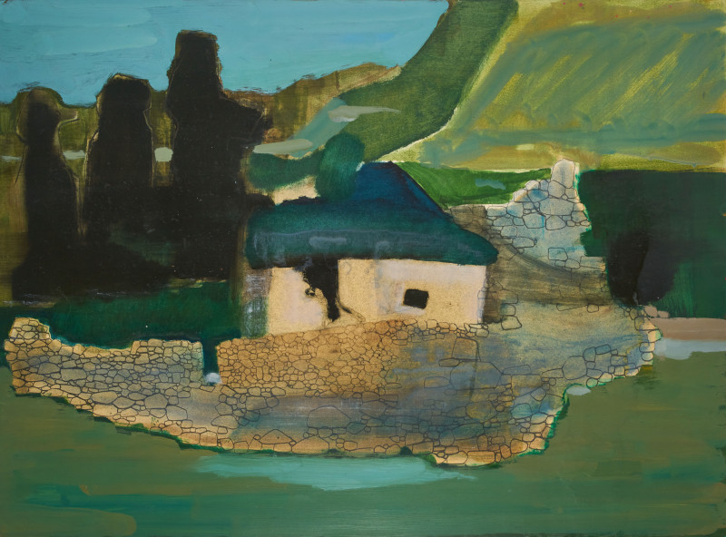 Benoît Gilsoul - Untitled (Abstract pastoral scene)