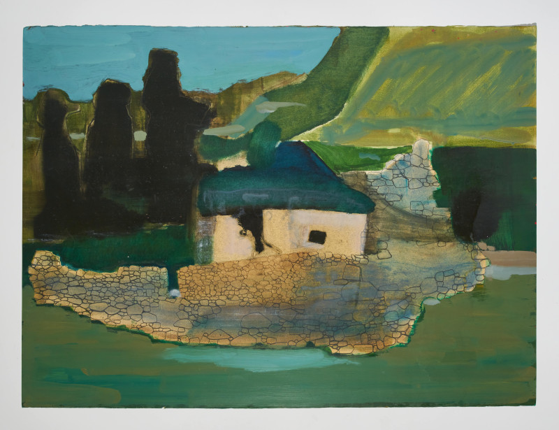 Benoît Gilsoul - Untitled (Abstract pastoral scene)