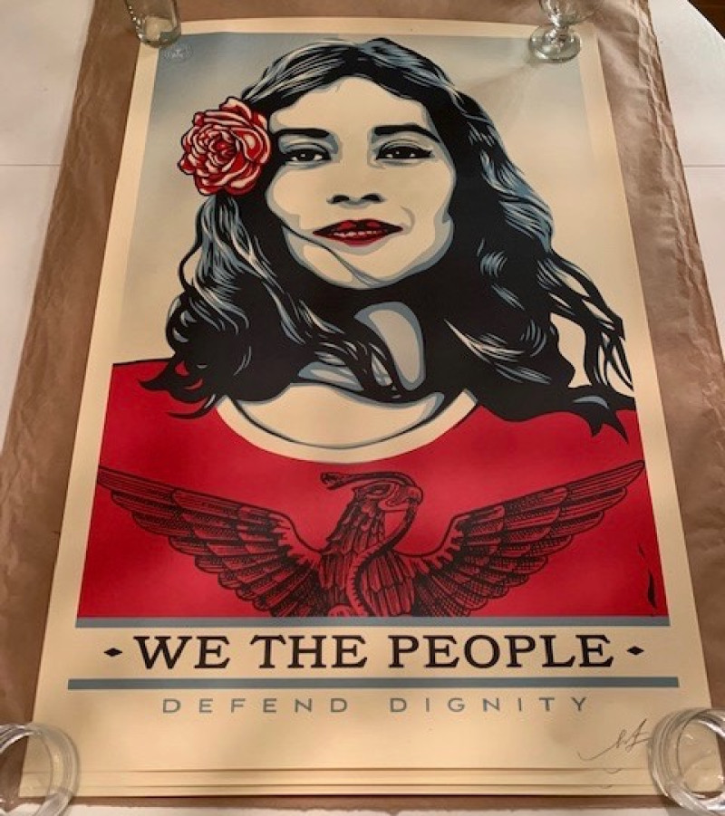 Shepard Fairey We the People Set (offset)