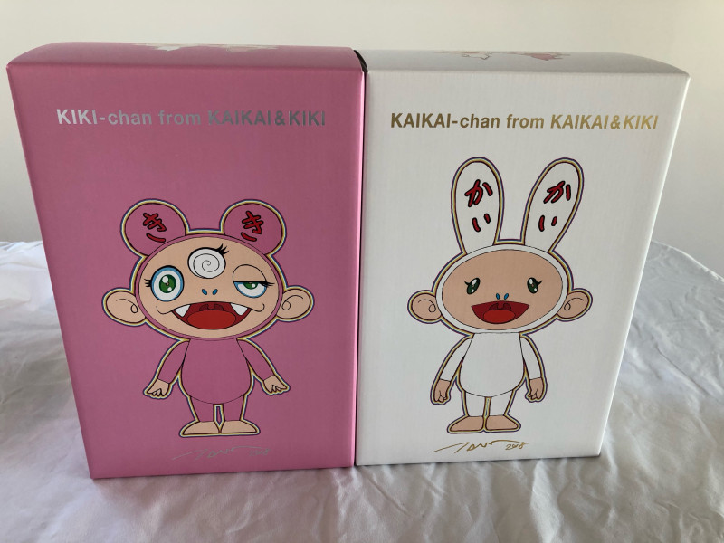 Takashi Murakami Kai Kai and Kiki set of 2