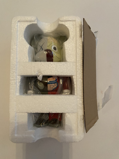 KAWS Bearbrick Dissected Metal Chogokin 200