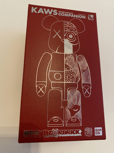 KAWS Bearbrick Dissected Metal Chogokin 200
