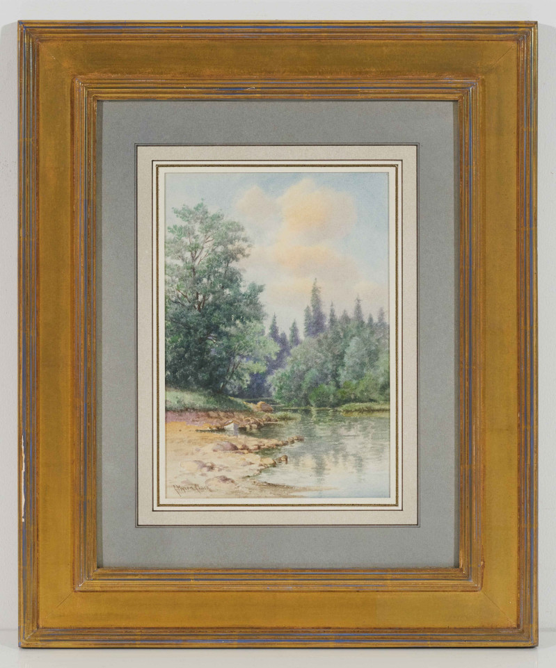 C. Myron Clark - Riverscape