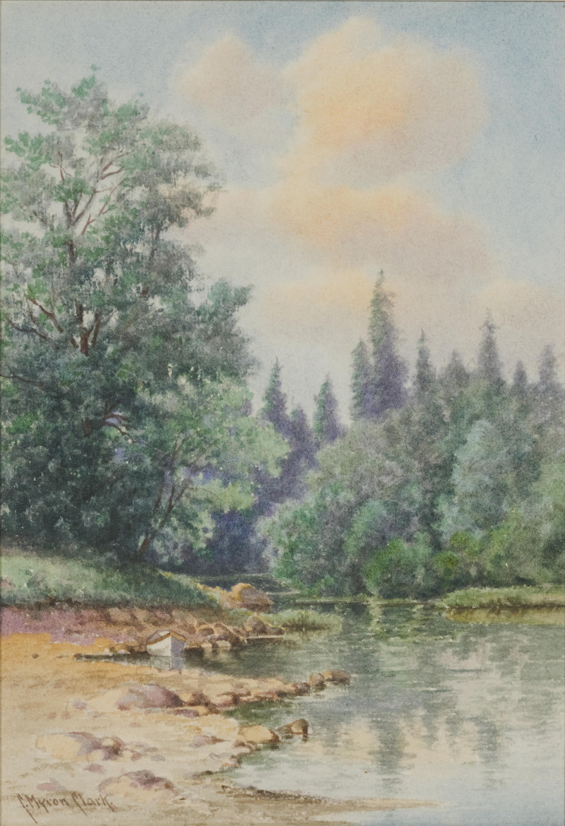 C. Myron Clark - Riverscape