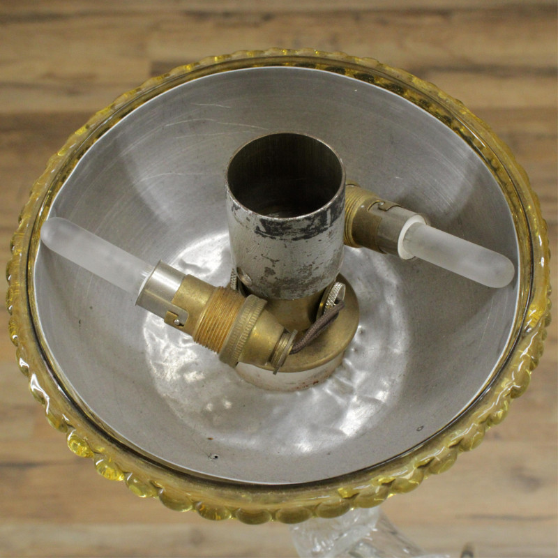 Venetian Figural Gilt 6Light Chandelier