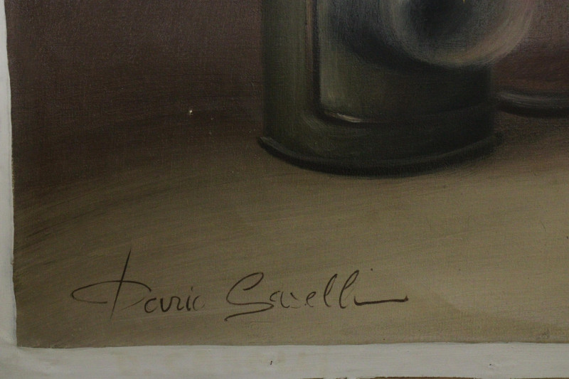 Dario Caselli Books with Vase