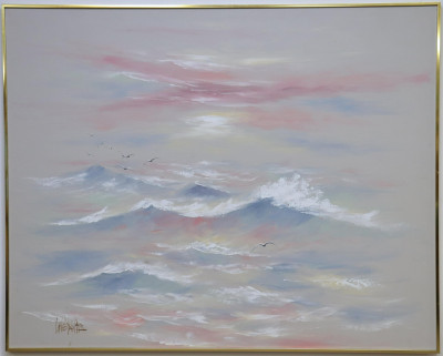 Lee Reynolds Crashing Waves O/C