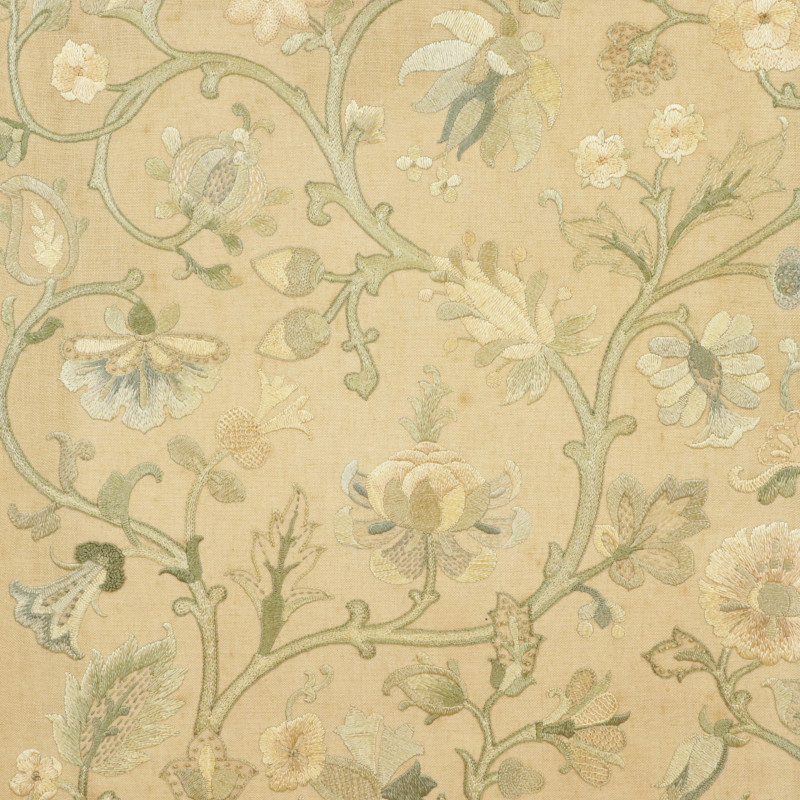 Georgian Style Silk Embroidered Firescreen