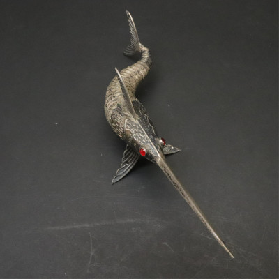 Spanish Silver Articulated Prawn Swordfish