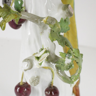 Pair Meissen Porcelain Parrots