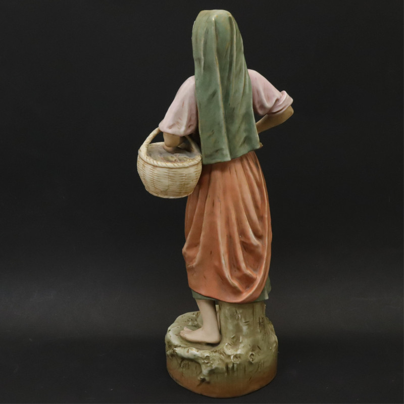 3Pc Porcelain/Pottery; Royal Dux Lladro RedCli