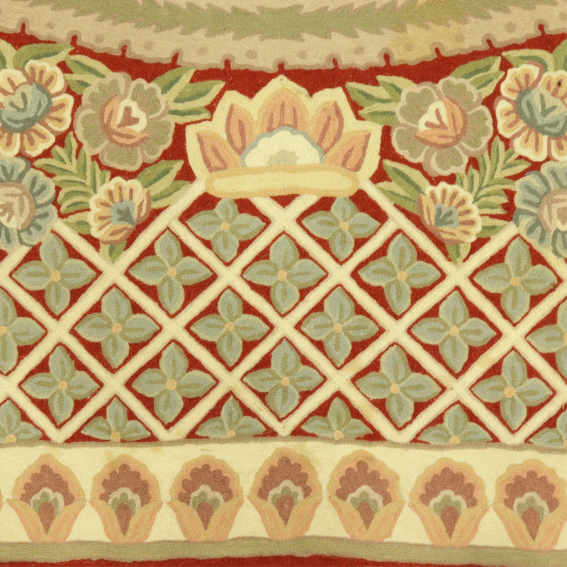 Needlework Handmade Wool Rug India 8&apos; x 9&apos; 6&apos;
