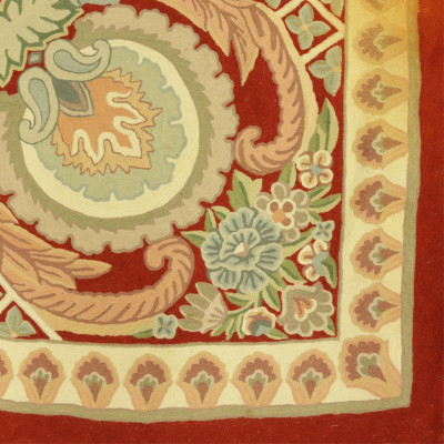 Needlework Handmade Wool Rug India 8&apos; x 9&apos; 6&apos;