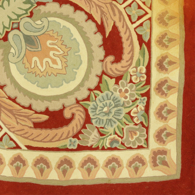 Needlework Handmade Wool Rug India 8&apos; x 9&apos; 6&apos;