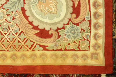 Needlework Handmade Wool Rug India 8&apos; x 9&apos; 6&apos;