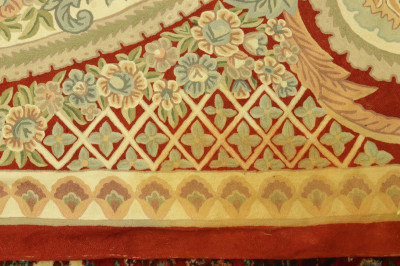 Needlework Handmade Wool Rug India 8&apos; x 9&apos; 6&apos;