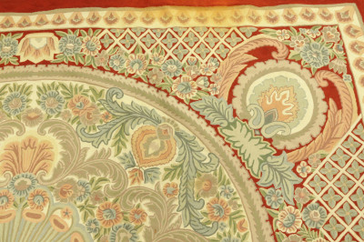 Needlework Handmade Wool Rug India 8&apos; x 9&apos; 6&apos;