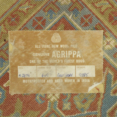 Pair Agrippa Kerman Style Wool Pile Rugs 6 x 9