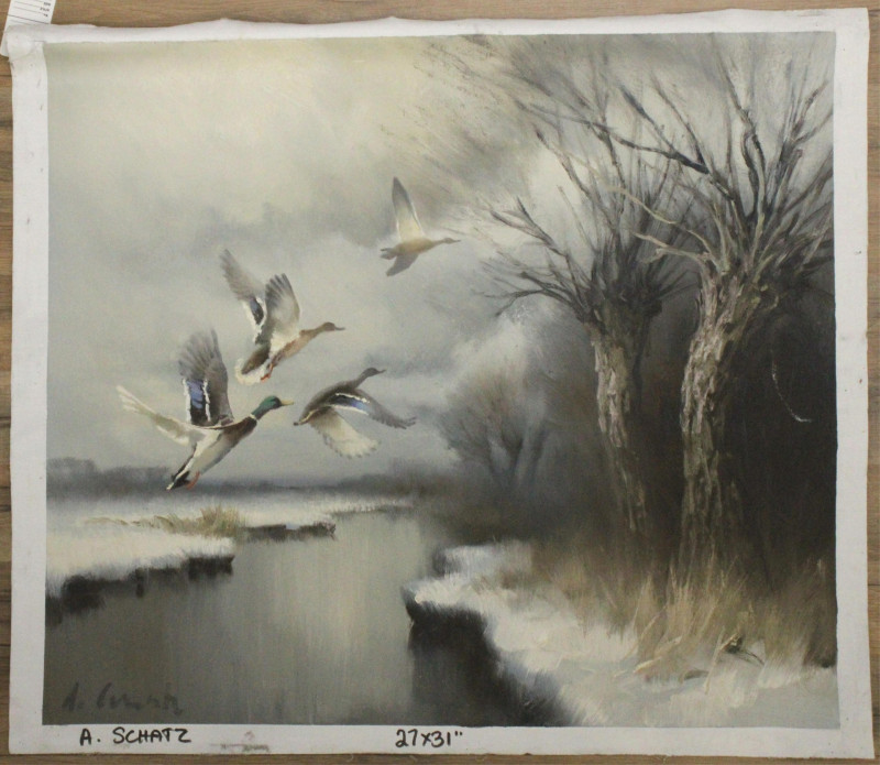 Arnold Schatz Flying Ducks