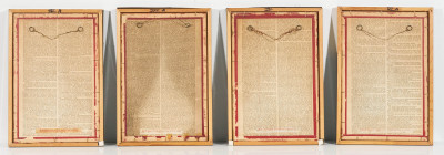 A Collection of 12 Pith Paintings, 19th Century