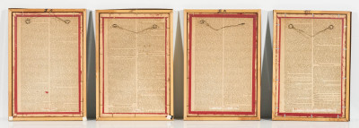 A Collection of 12 Pith Paintings, 19th Century