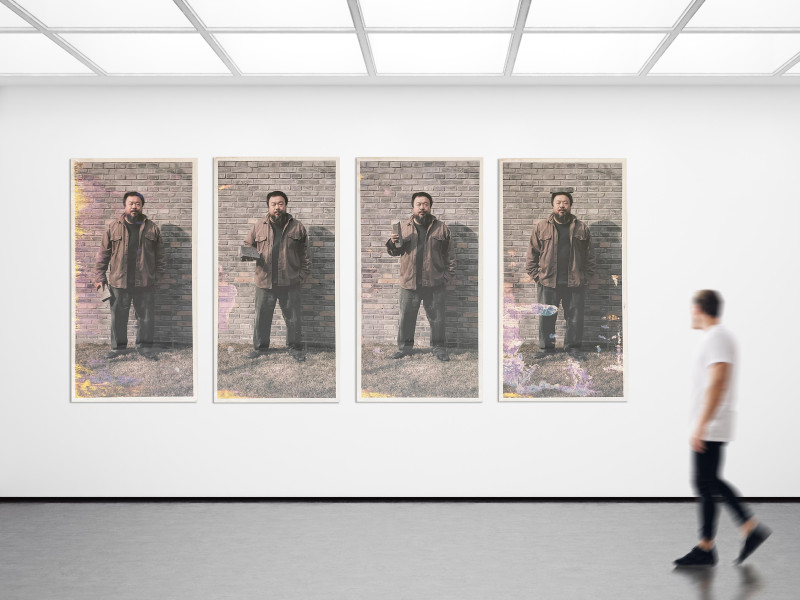 Ai Weiwei - To Fight With Crossed Arms (Damaged)