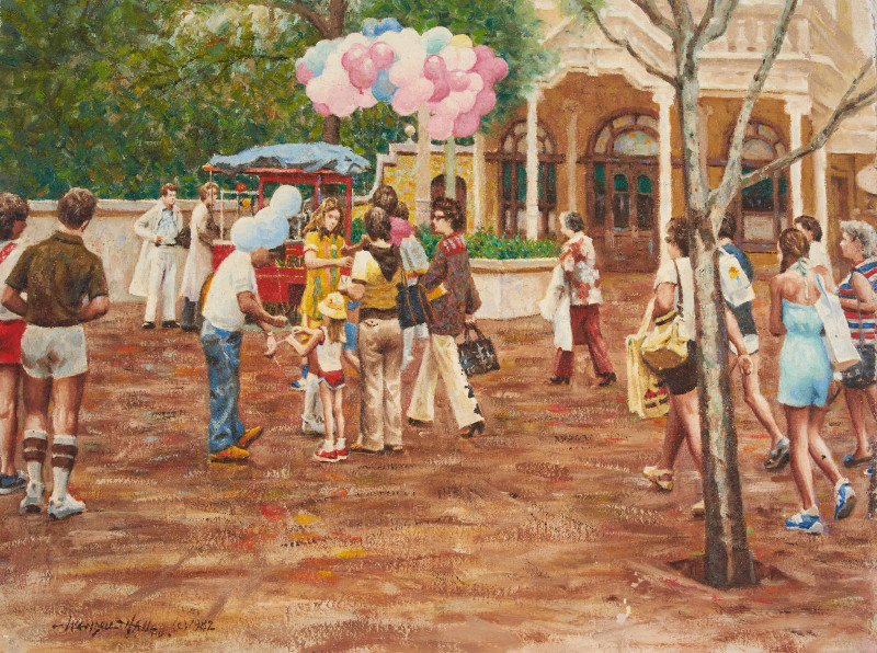 Wendell Hall - Pink Balloons