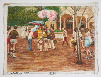 Wendell Hall - Pink Balloons